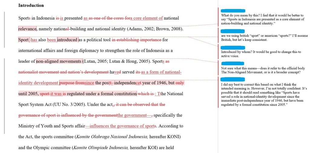 ENGLISH++ - Contoh Jasa Proofread Native 1